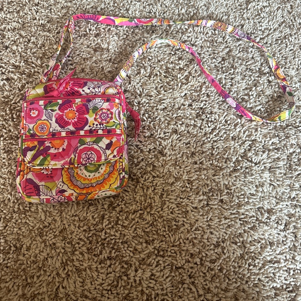 Vera Bradley Colorful Floral Crossbody Bag
